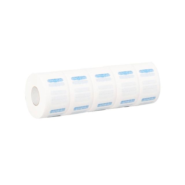 Paper barber's collar 5 pcs white