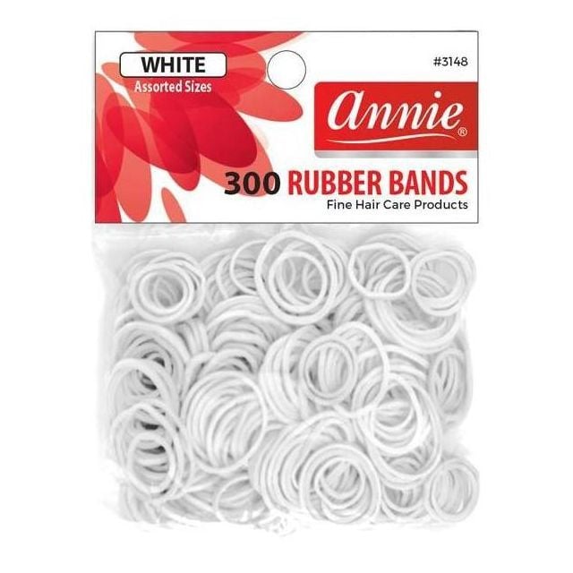 Rubber Bands White 300pcs
