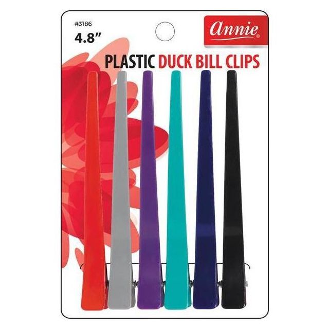 Plastic Duck Bill Clips 6pcs