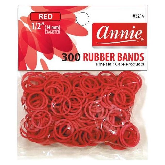 Rubber Bands Red 300ct
