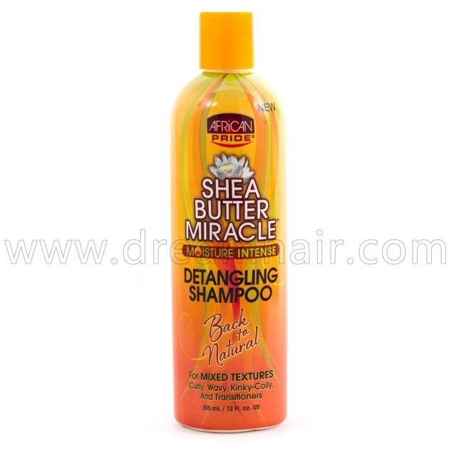 African Pride Shea Butter Miracle Detangling Shampoo 355ml