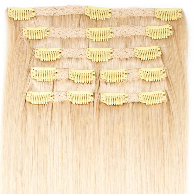 Premium Clip-In Hair Extension 50cm / 140g Color 1001#