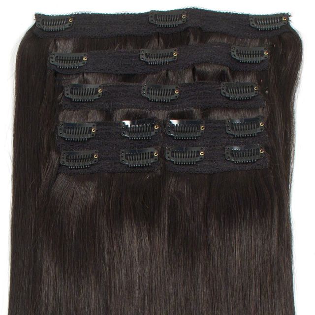Premium Clip-In Hair Extension 50cm / 140g Color 1B#