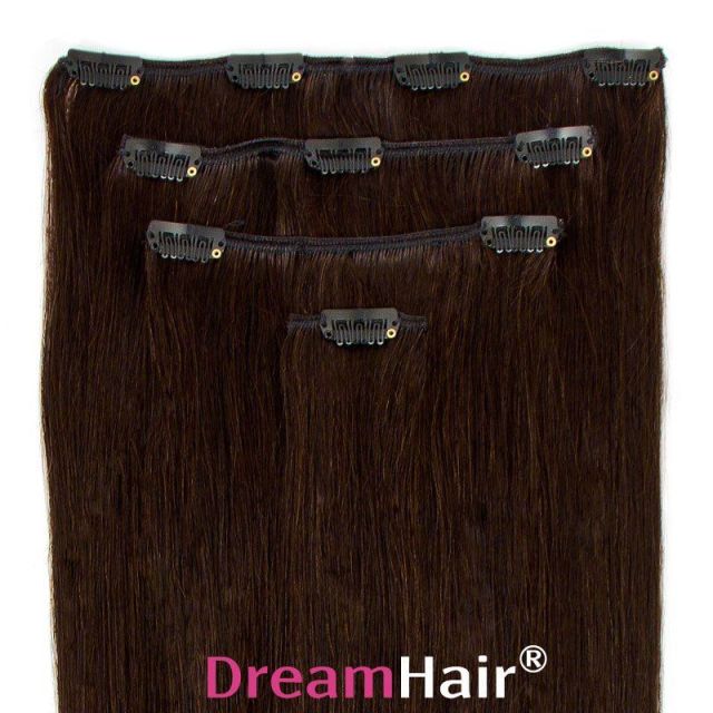 Clip-In Hair Extension 60cm / 60g Color 1B#