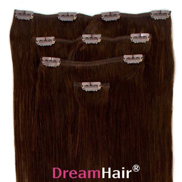 Clip-In Hair Extension 30cm / 45g 2#