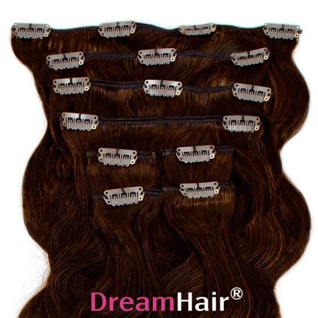 Clip-In Hair Extension Curly 60cm / 110g Color 60cm 2#