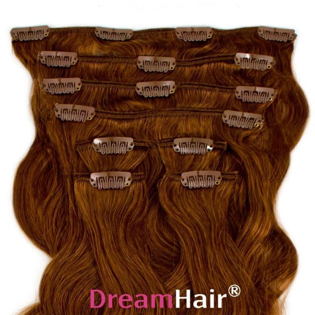 Clip-In Hair Extension Curly 40cm / 100g Color 6#