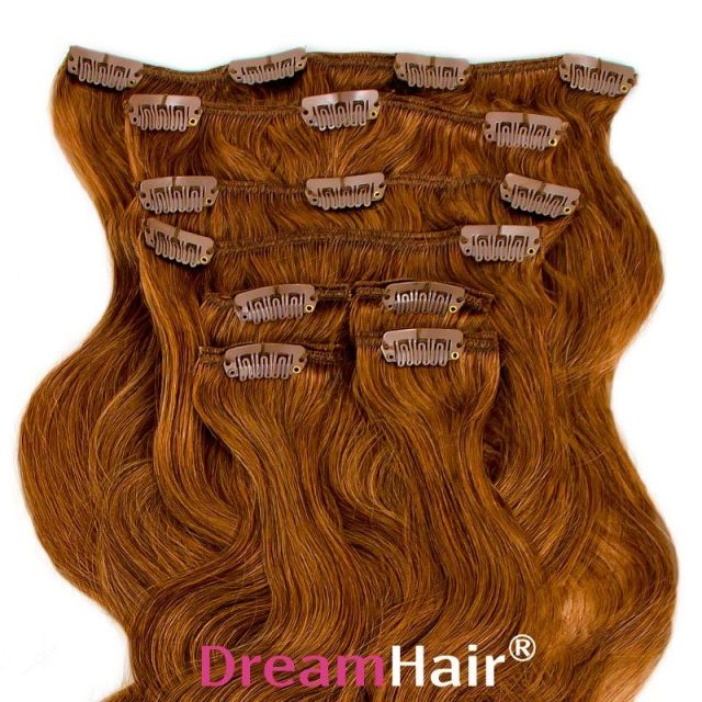 Clip-In Hair Extension Curly 60cm / 110g Color 60cm 8#