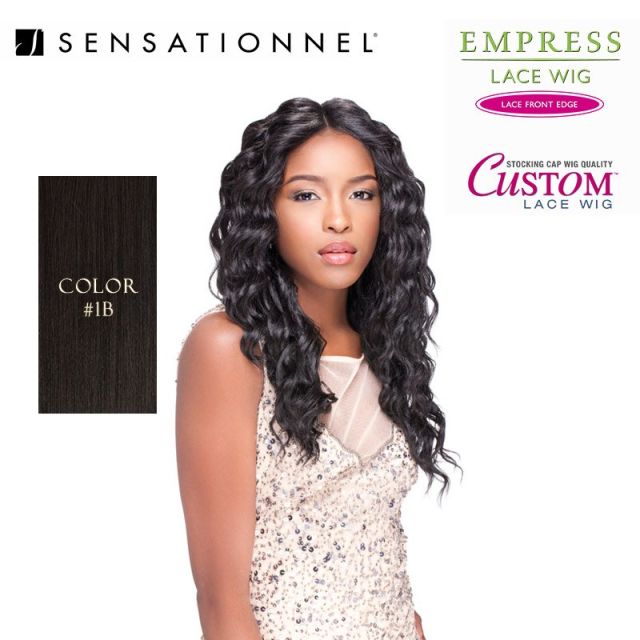 Sensationnel Empress Custom Lace Wig Loose Deep #1B