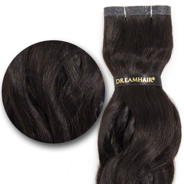 European Tape Weft Curl 55g / 40cm 1B#
