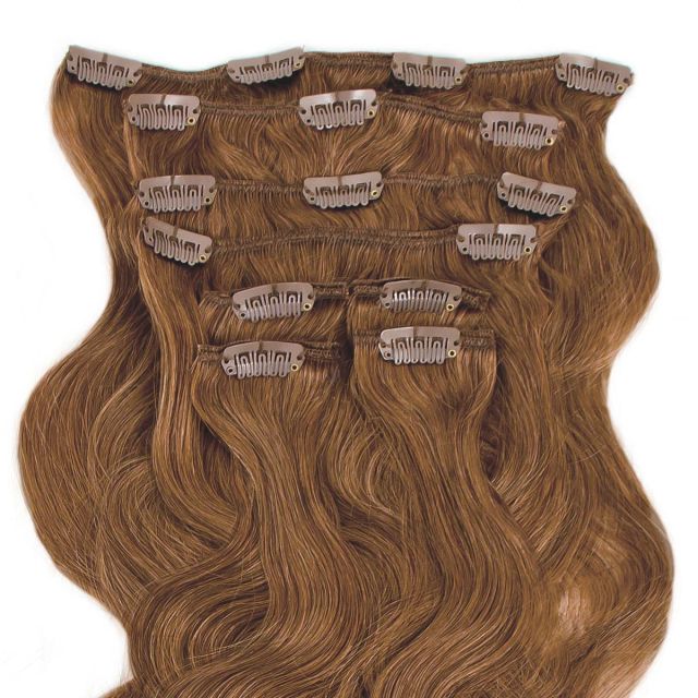 Clip-In Hair Extension Curly 60cm / 110g Color 60cm 8#