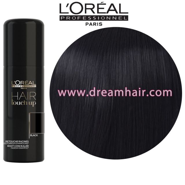 Loreal Hair Touch up - Color Spray Black 75 ml