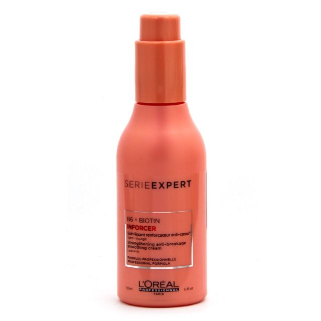 Loreal Serie Expert Inforcer Smoothing Cream Leave-In Anti-breakage 150ml