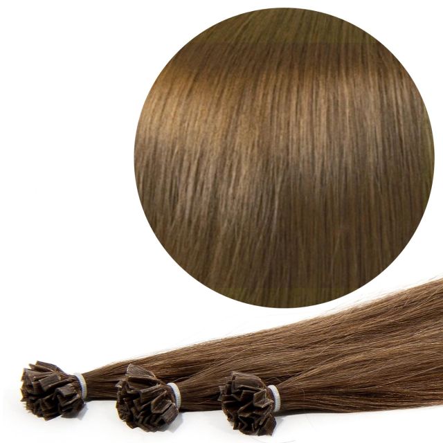 Nail Tip Hair Extension 40cm 25kpl 6#