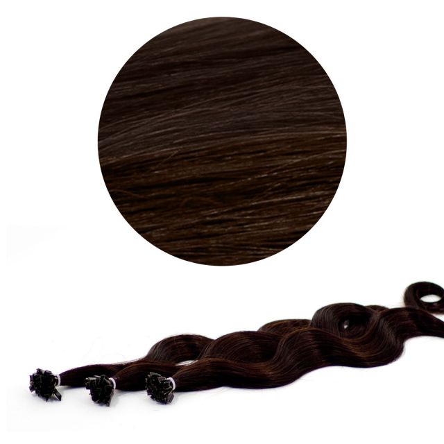 Nail Tip Hair Extension B-Wave 50cm 2#