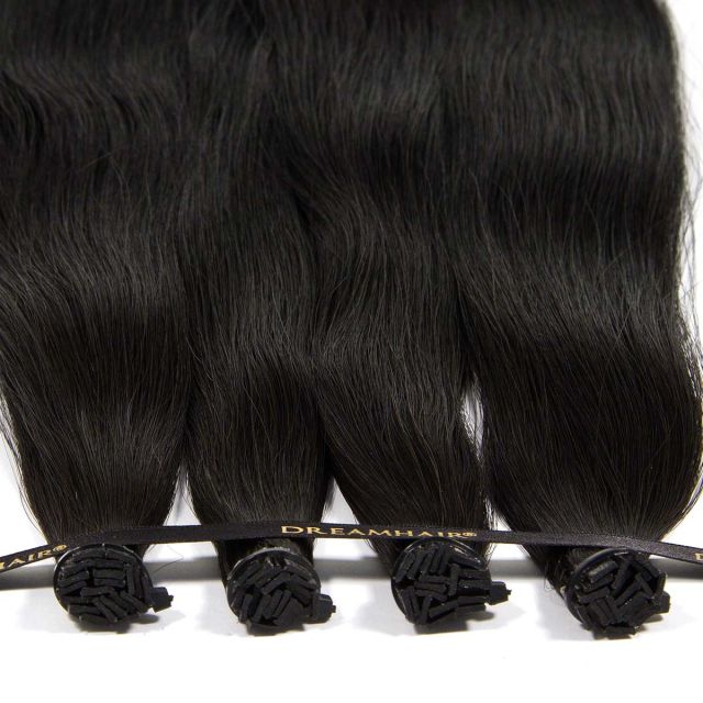 DreamHair Slavic Nail Tip Hair 25kpl / 25g / 60cm / 1B#