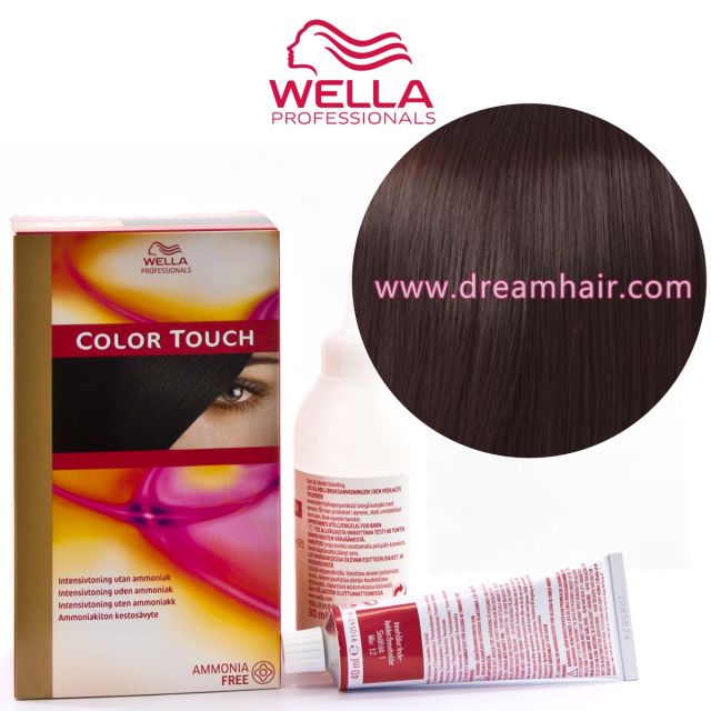 Wella Color Touch Demi Permanent Hair Color Home Kit 4/77