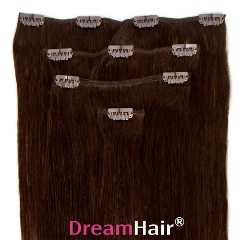 Clip-In Hair Extension 40cm / 50g Color 2#