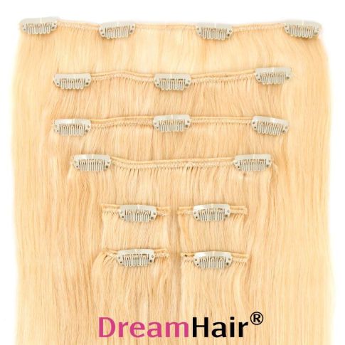 Clip-In Hair Extension 45cm / 110g Color 613#