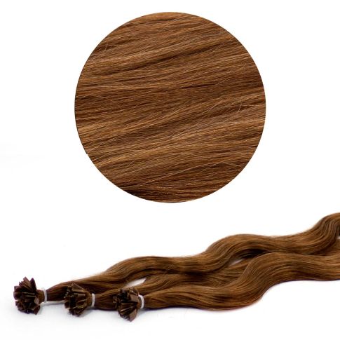 Nail Tip Hair Extension B-Wave 50cm 6# Nail Tip Hair Extension B-Wave 50cm 6#
