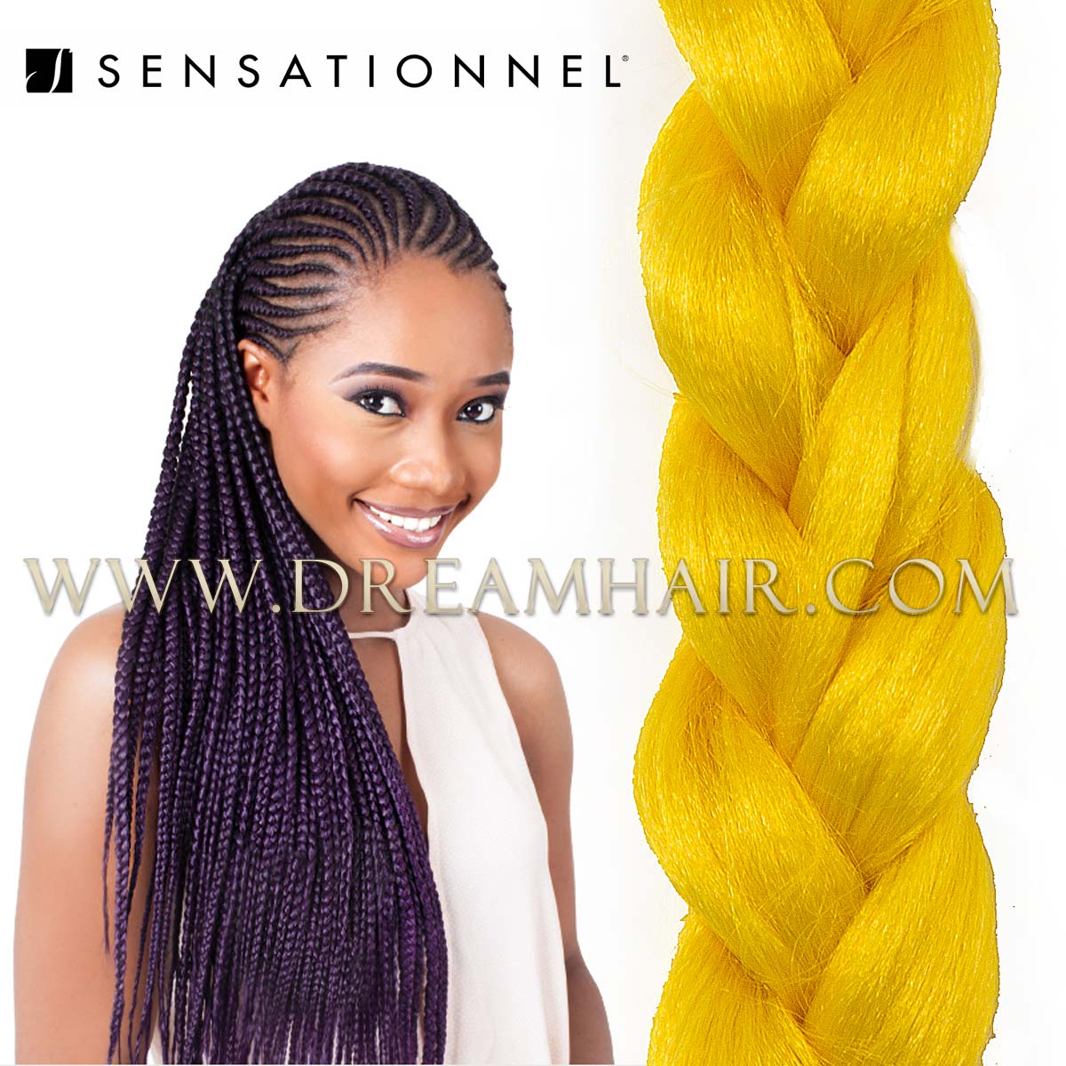 Nodzoku Loop.”Braid” #ORANGE Alororo Long Synthetic Hair Braids 82Inch/165g Jumbo Braid