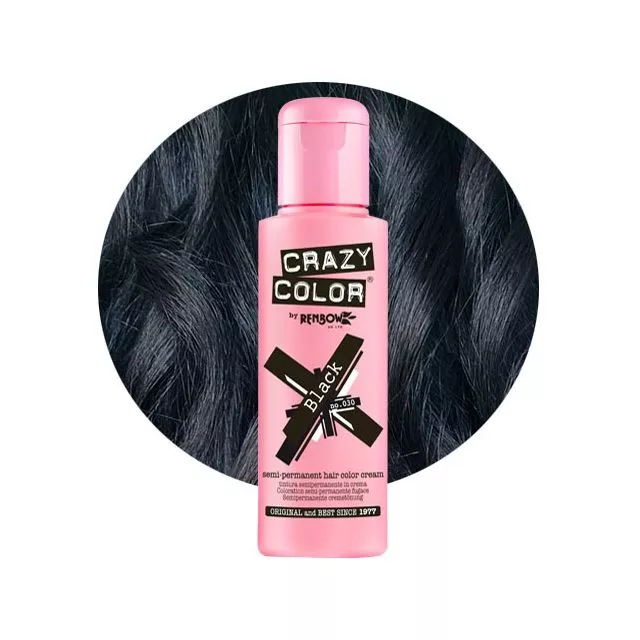 Crazy Color Black #30