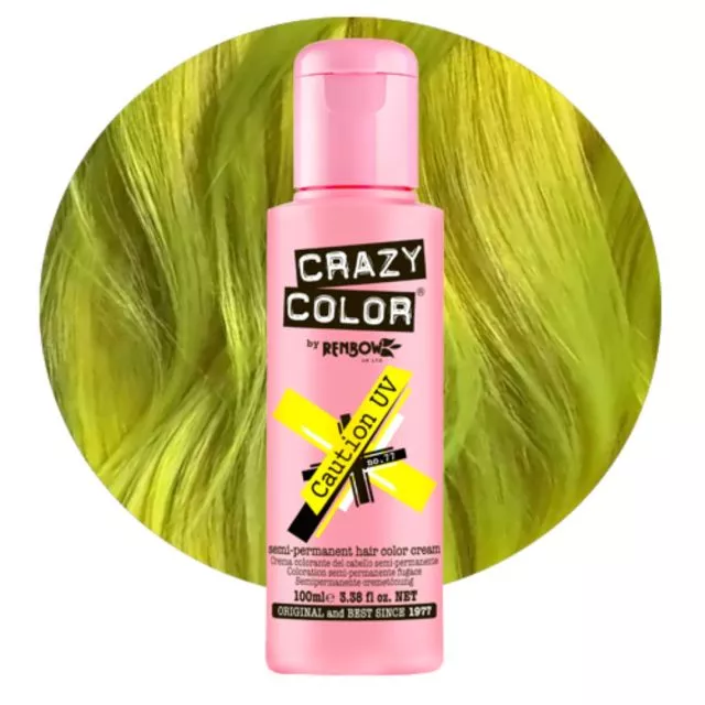 Crazy Color Neon UV Caution 77