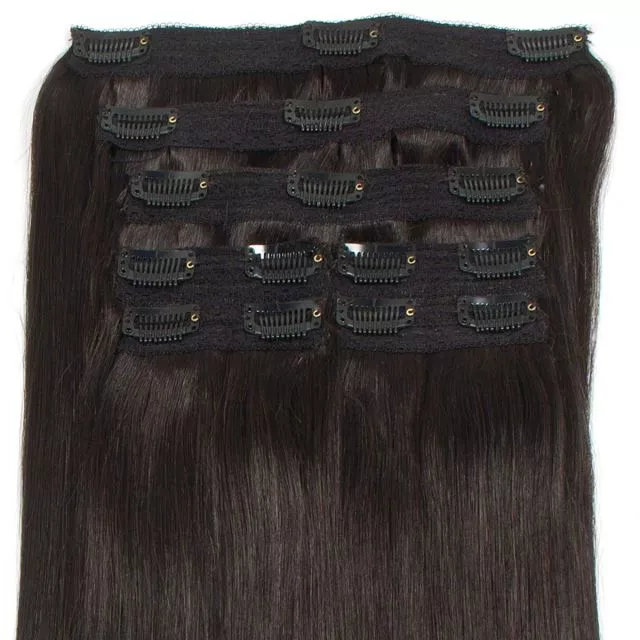 Premium Clip-In Hair Extension 50cm / 140g Color 1B#