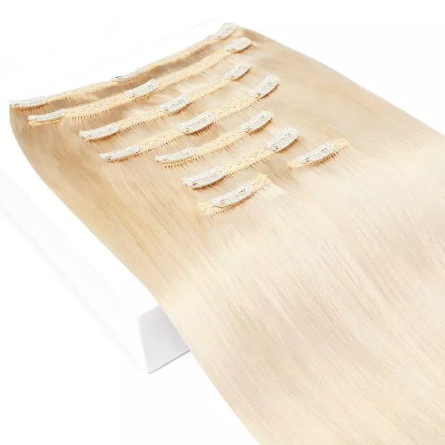 Premium Clip-In Hair Extension 45cm / 130g Color 60#
