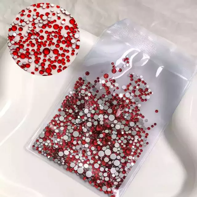Colored Diamonds Red 11# 1440pcs