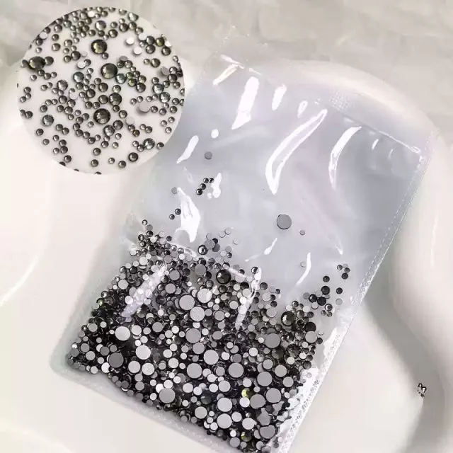 Colored Diamonds Black 14# 1440pcs