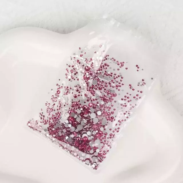 Colored Diamonds Rose Red 15# 1440pcs