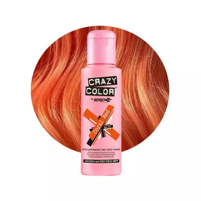 Crazy Color Coral Red #57