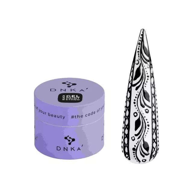 DNKa Gel Paint Ethno Black