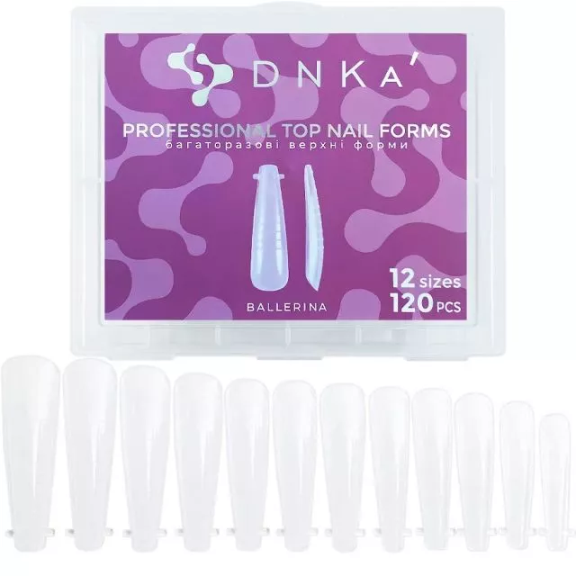 DNKa Top Nail forms Ballerina