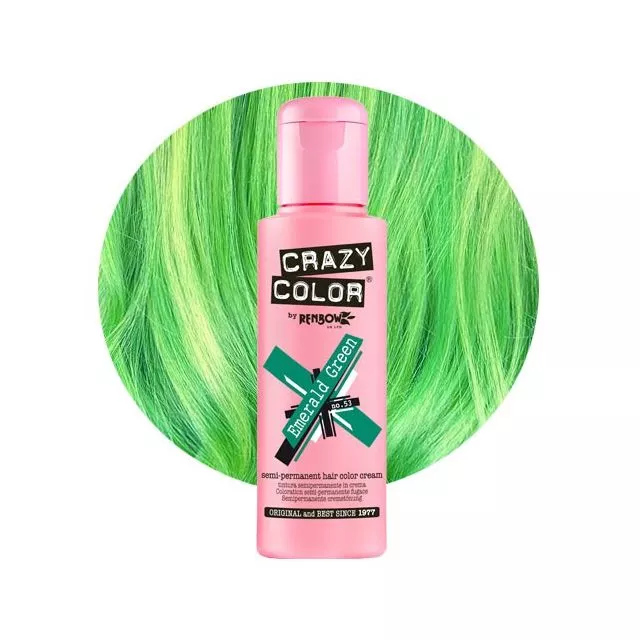Crazy Color Emerald Green #53