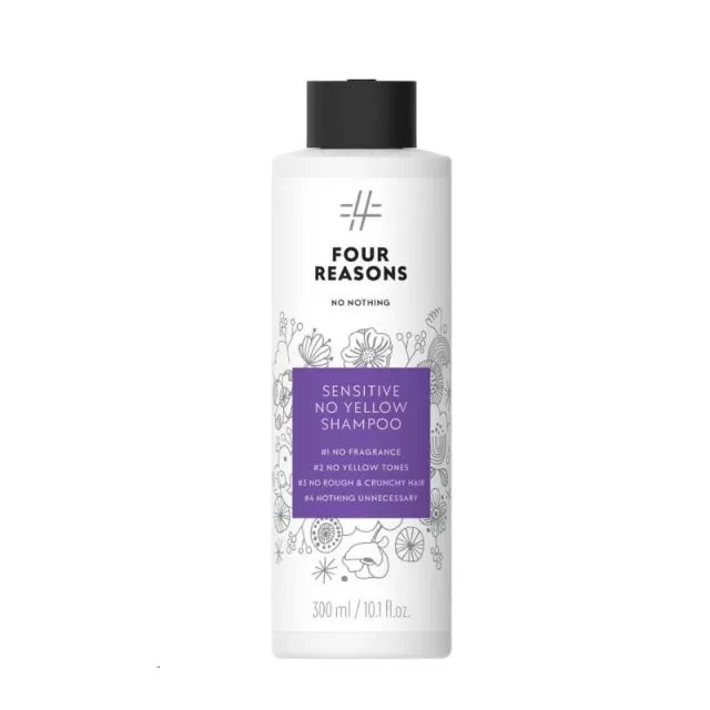 Four Reasons Sensitive No Yellow Shampoo 300ml
