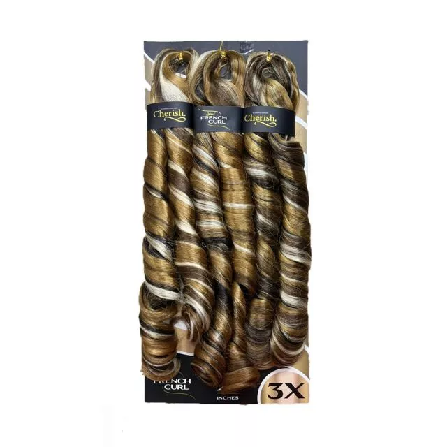 French Curl Black/Gold