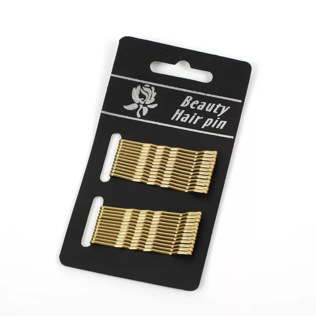 Bobby Pins 45mm 24 pcs Gold