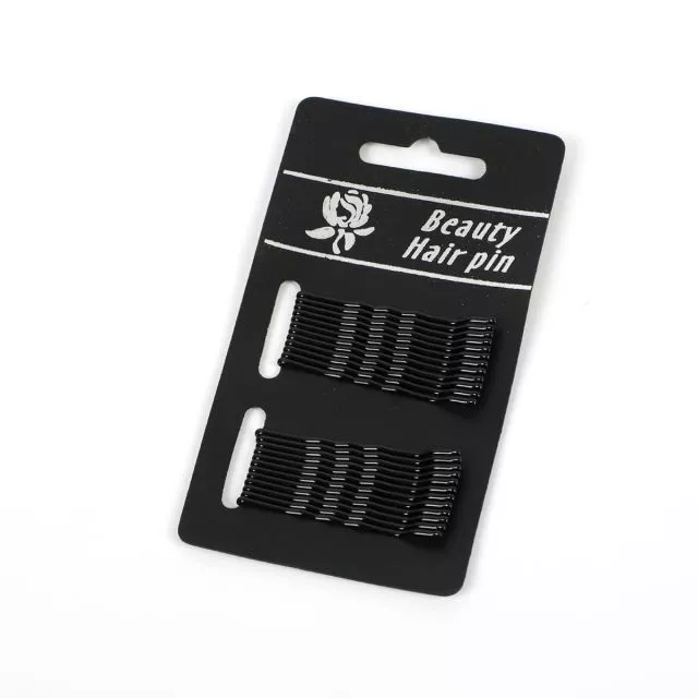 Bobby Pins 45mm 24 pcs Black