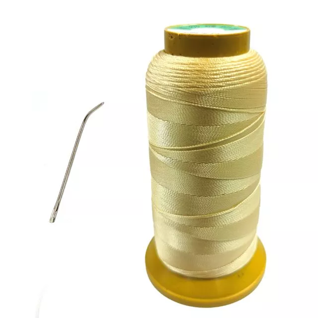 Hair Extension Thread Blond Thin