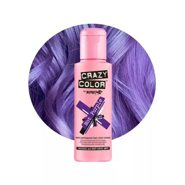 Crazy Color Hot Purple #62
