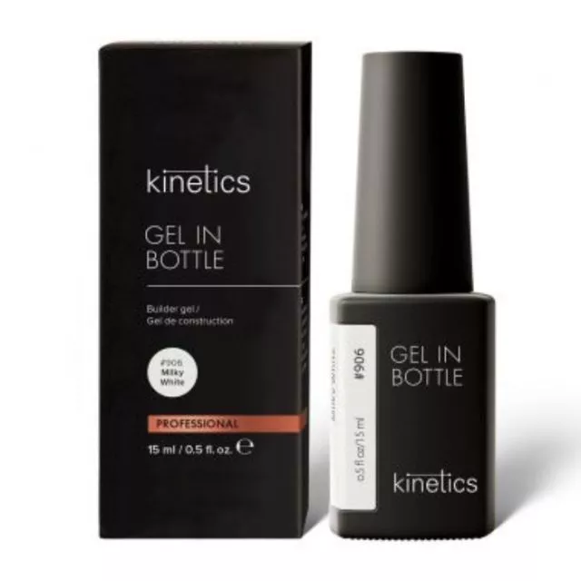 Kinetics Nails Gel in Bottle #906 Milky White