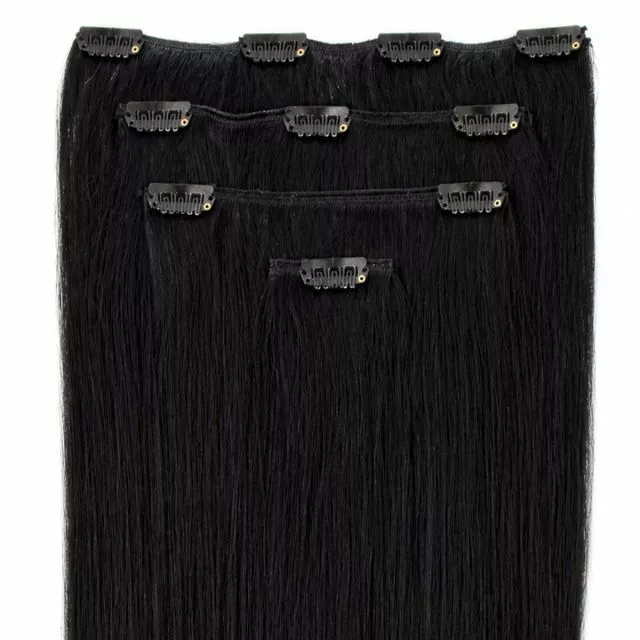 Clip-In Hair Extension 40cm / 50g Color 1#