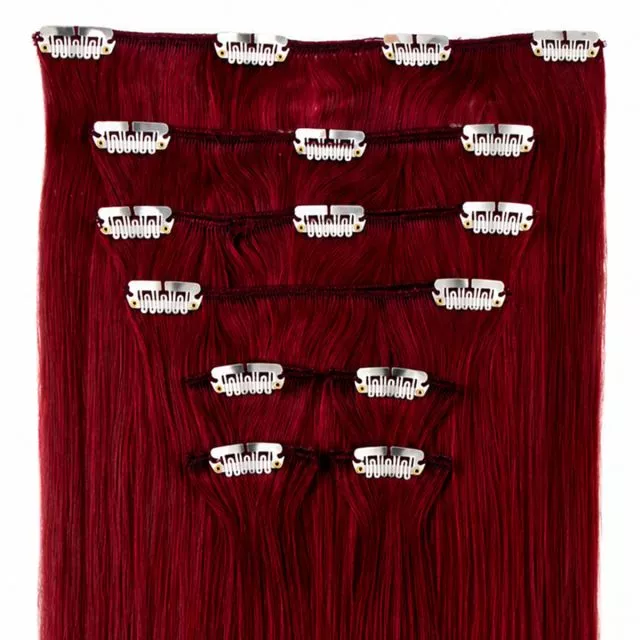 Clip-In Hair Extension 50cm / 100g Color BUR#
