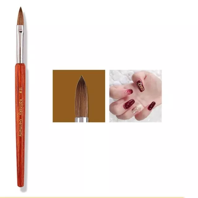 Acrylic Kolinsky Brush #12