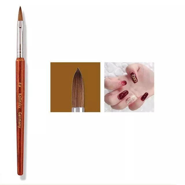 Acrylic Kolinsky Brush #8