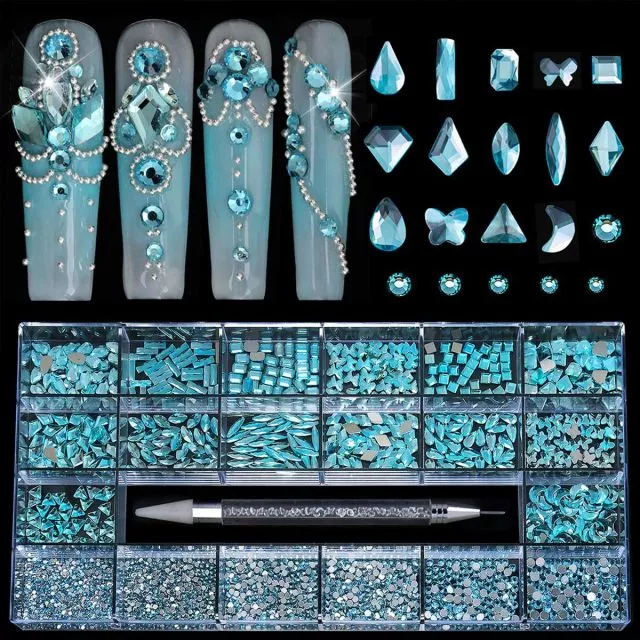 Nail Rhinestone Set 9