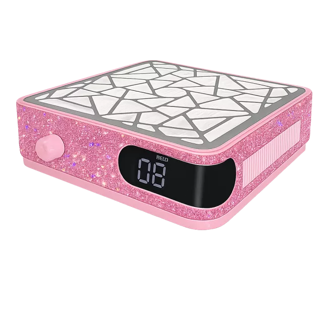 Nail Dust Collector Pro Crystal Pink