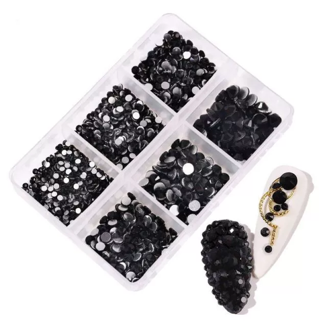 Rhinestones Black Diamonds #7